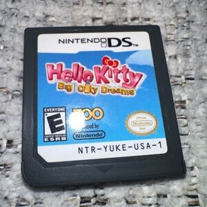 Nintendo DS Hello Kitty Big City Dreams Cartridge - Black and Blue